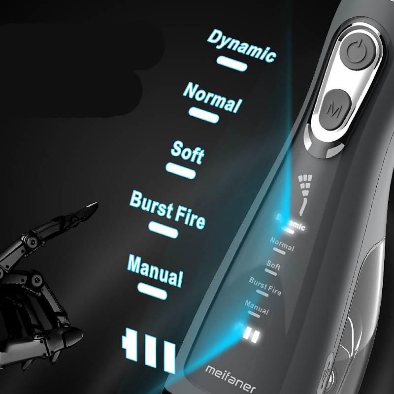 Cordless Water Dental Flosser for Teeth - Portable and Rechargeable 300ML Oral Irrigator with 5 Modes IPX7 Waterproof Powerful Battery Life Water Dental Picks for Travel Home Use3