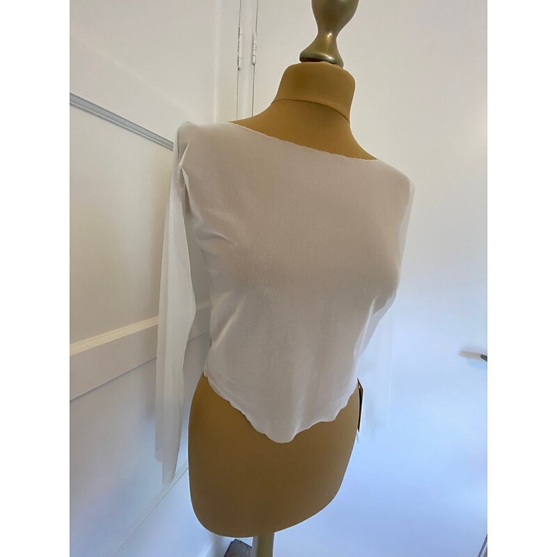 Shawls Women's Wrap Pure Elegant Long Sleeve Tulle Wedding Wraps With Pure Color For Party Spring & Summer4