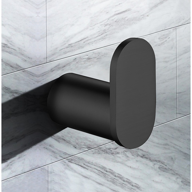 Robe Hook Wall Mounted SUS 304 Stainless Steel Clothes Towel Hooks for Bathroom Kitchen Garage Heavy Duty Stylish Hotel2