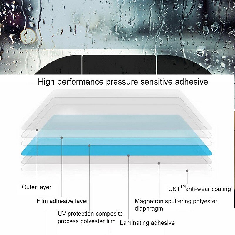 20X150cm Car Front Windshield Tint Sun Blocking Window Tint Universal Sun Shade Sun Visor Protection Film Windshield Sun Protection Sticker Car Accessories3