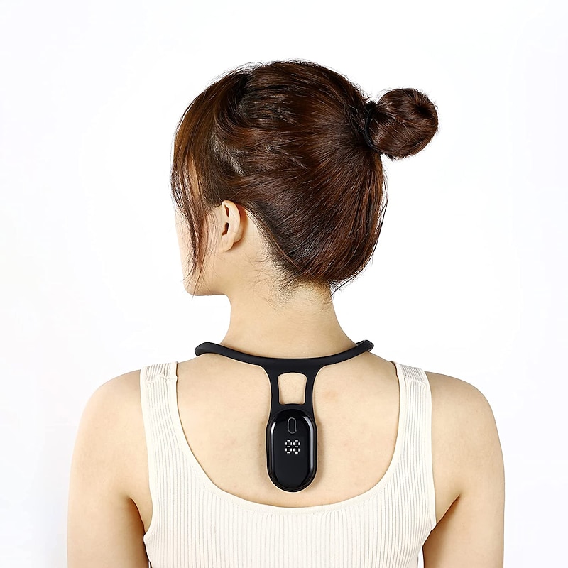 Intelligent Posture Corrector and TrainerHanging Back Posture CorrectionStrapless Vibrate ReminderUniversal for Men and Women
