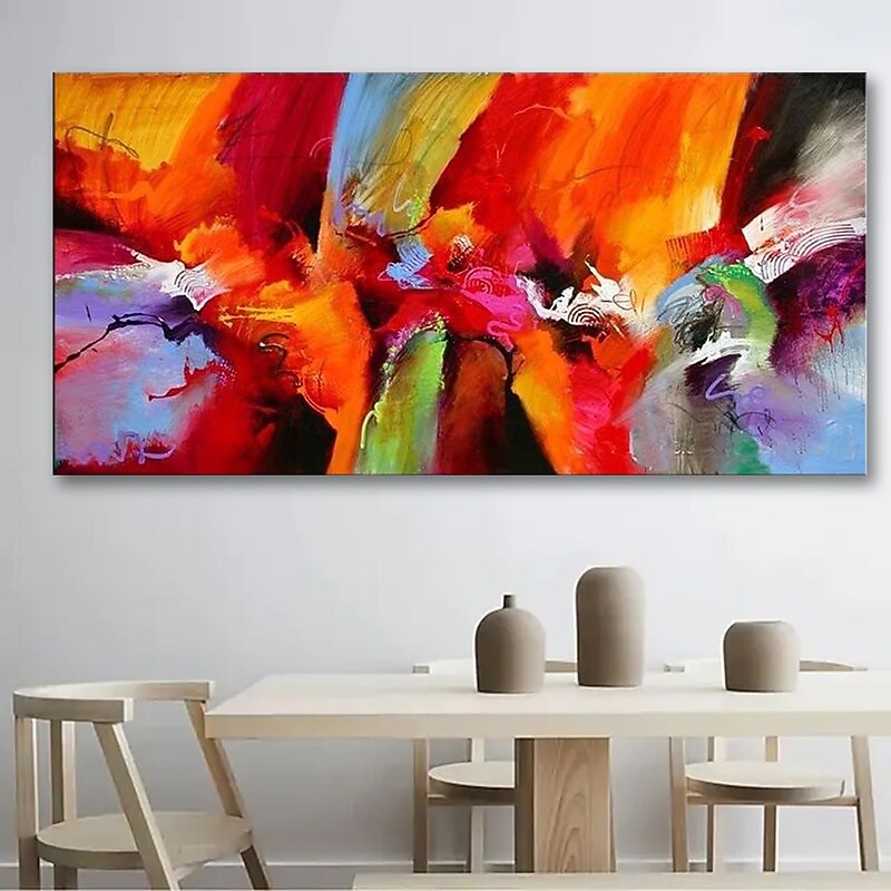 Oil Painting Handmade Hand Painted Wall Art Abstract Colorful Home Decoration Décor Rolled Canvas No Frame Unstretched3