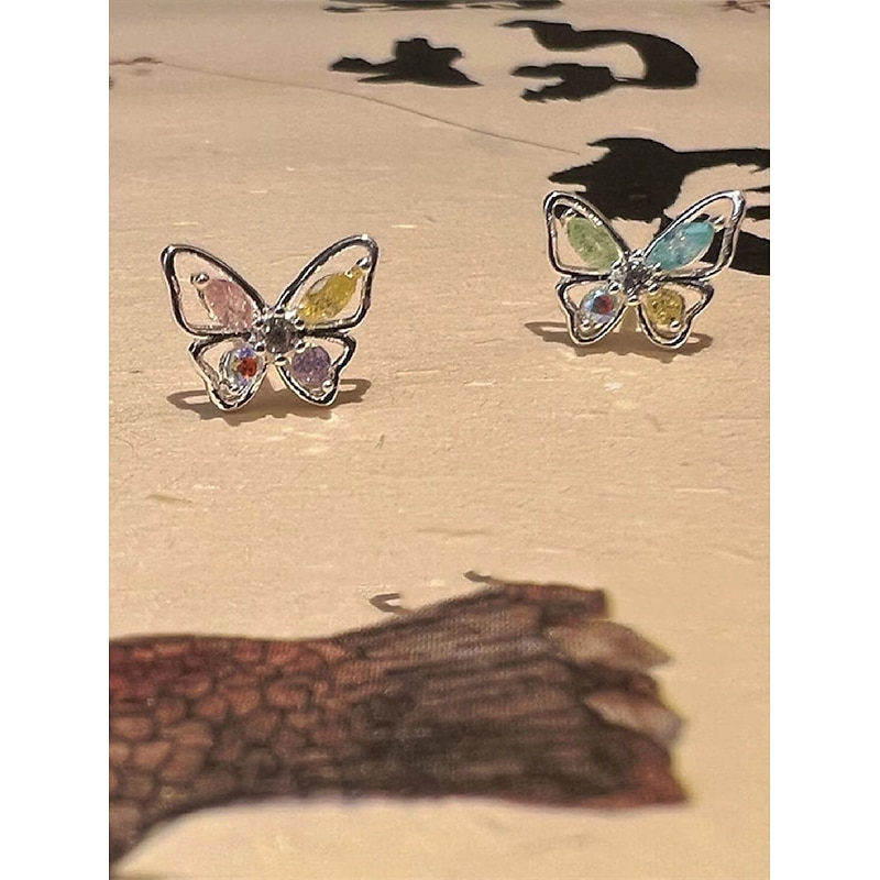 1 Pair Stud Earrings Earrings For Women's Birthday Party Evening Alloy2