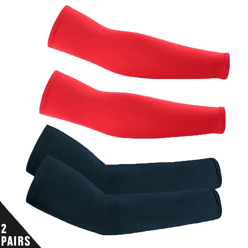 2pcs Arm Sleeves Cycling Sleeves  , Sports Sun UV Protection Hand Cover Cooling Warmer For Running Fishing Cycling4