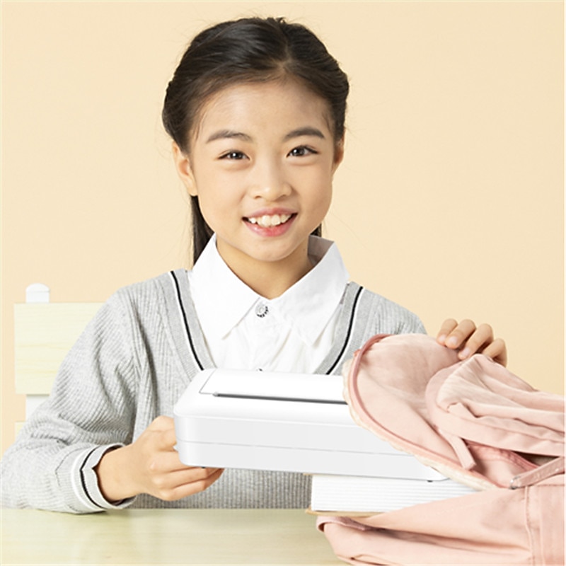 A4 Printer Portable Thermal Printer Wireless Bluetooth Office File Machine for iOS and Android Phone Photo Homework Maker3