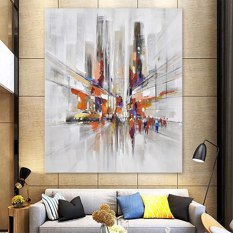 Handmade Oil Painting Canvas Wall Art Decoration Abstract Landscape for Home Decor Rolled Frameless Unstretched Painting4