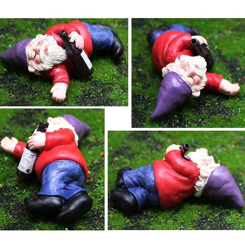 Outdoor Landscape Ornaments, Personality Garden Ornaments, Elf Resin Crafts3
