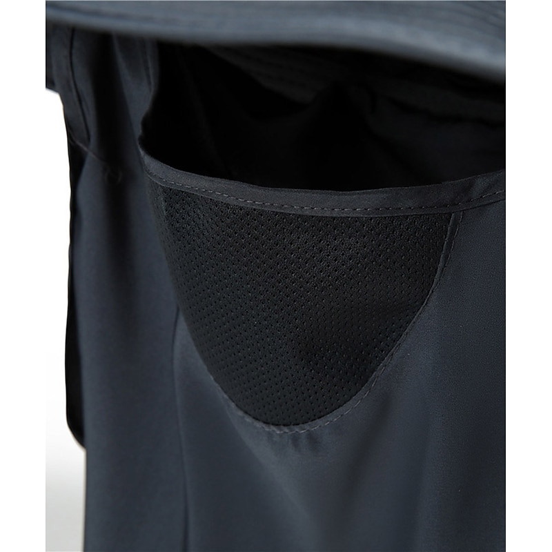 Men's Bucket Hat Sun Hat Fishing Hat Boonie hat Light Grey Army Green Polyester Travel Beach Outdoor Vacation Plain UV Sun Protection Sunscreen4