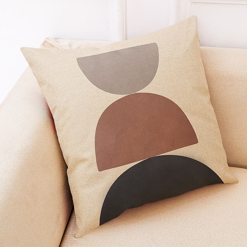 Outdoor Waterproof Pillow Cover Abstract for Patio Garden Sofa Couch Livingroom 1pc4