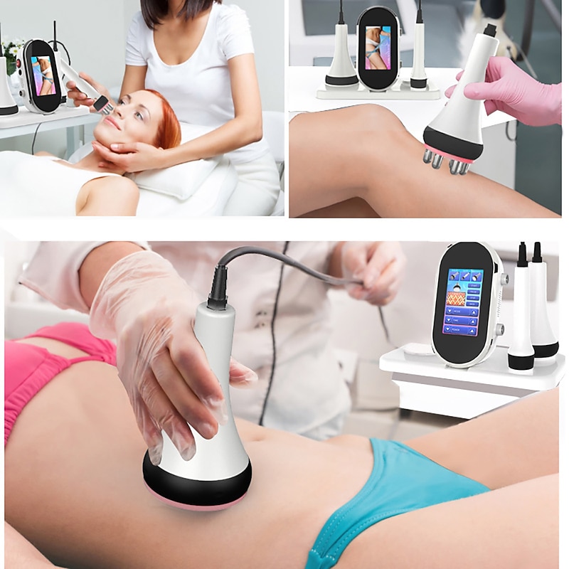 3IN1 40K Cavitation Machine Cellulite Massager Ultrasonic Weight Loss Slimming Machine Multipolar Facial and Body Radiofrequency2