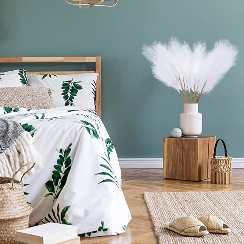 5pcs Wedding Mini Pampas Reed Grass INS Wind Simulated Flower Factory Home Decoration Wholesale Artificial Flowers3