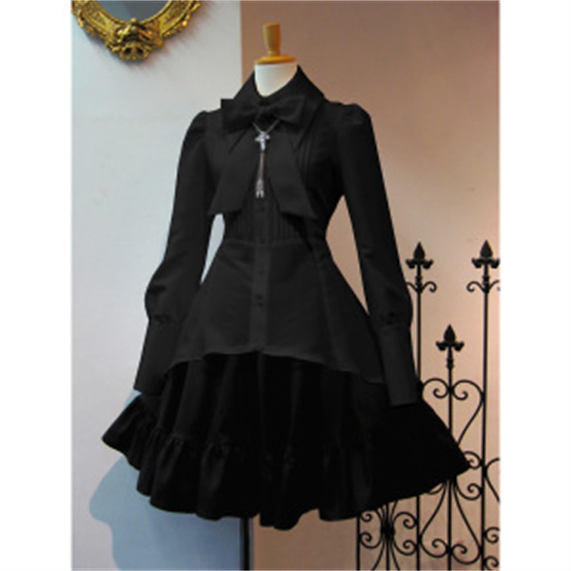 Medieval Vintage Dress Dress Crinoline Bow Tie Fancy Dress Women's Steampunk Masquerade Casual Daily Adults' Dress4