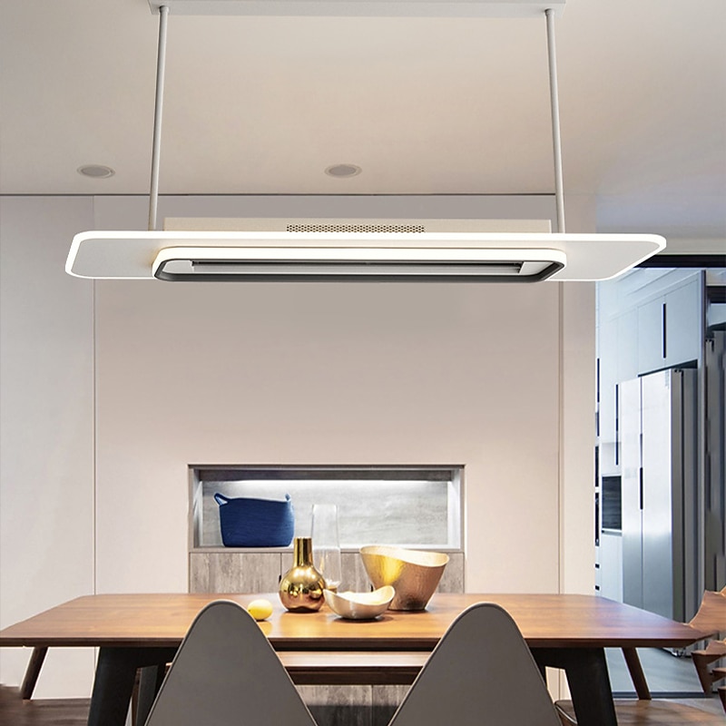 Bladeless Ceiling Fans with Remote Control Flush Mount Low Profile Indoor Ceiling Fan 39" 220-240V3