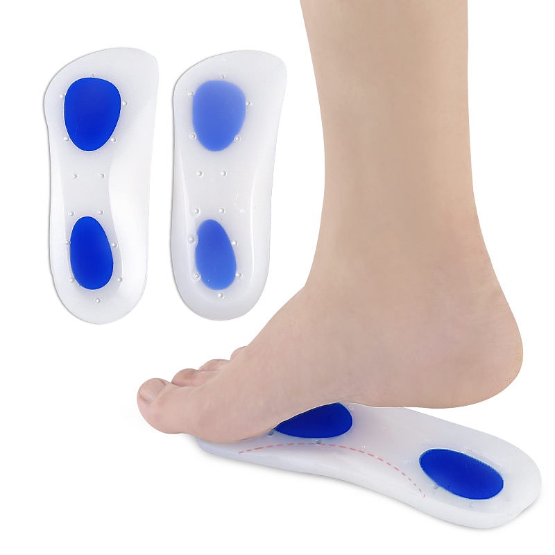 1 Pair Gel Heel Cups Plantar Fasciitis Inserts - Silicone Gel Heel Pads for Heel Pain Bone Spur & Achilles Pain Gel Heel Cushions and Cups Pad & Shock