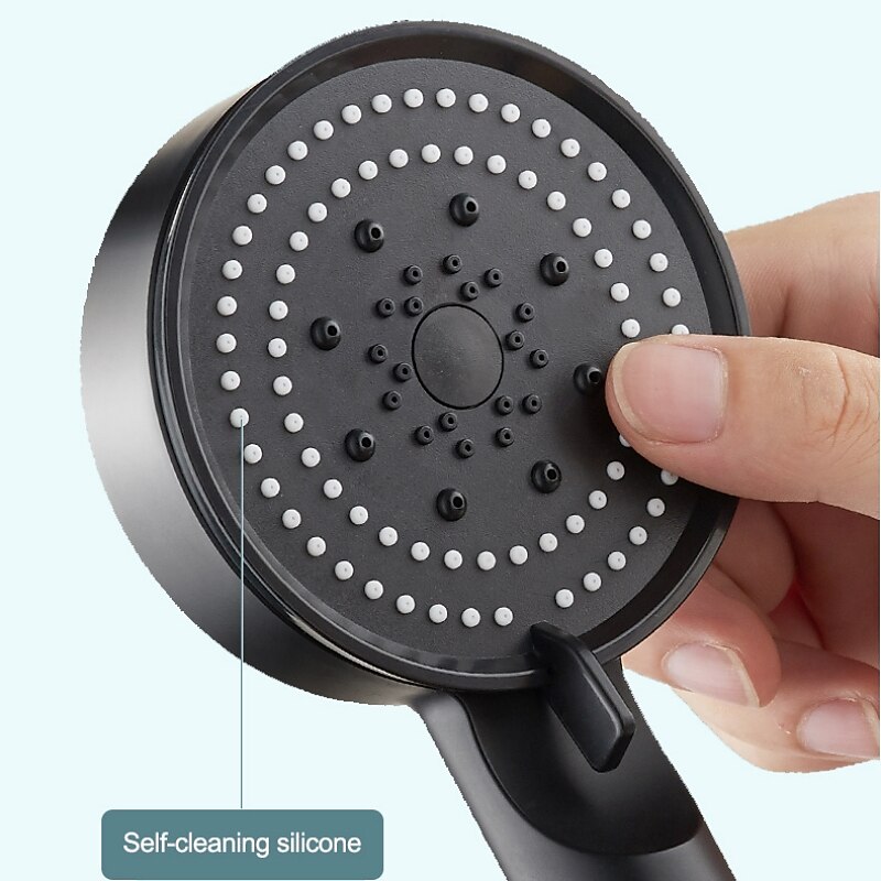 Shower Head High Pressure Handheld Spray with 5 Mode Showerhead, Adjustable High-Pressure Water Saving Shower Head Held, Shower Bathroom Accessories4