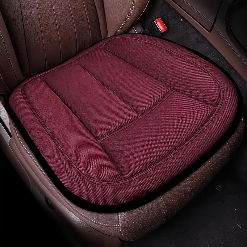 Soft Car Seat Cushion Cover – Universal Four Seasons Single Seat Pad, Non-Slip Breathable Fabric for Vehicle Chairs
