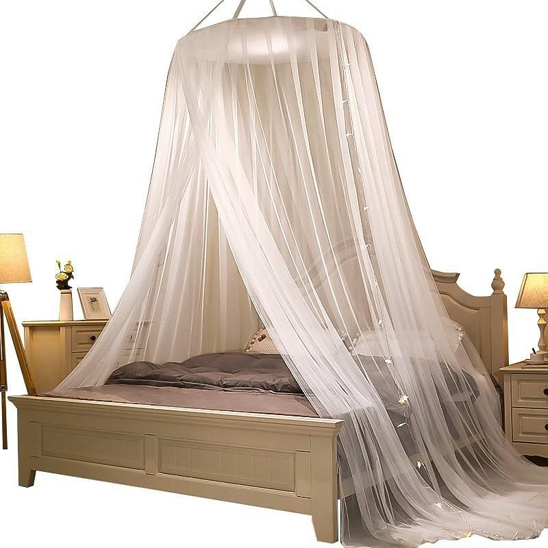 Mosquito Net Bed Canopy with Princess Top  Easy to Install Suitable for Adult and Children King Size Bed2
