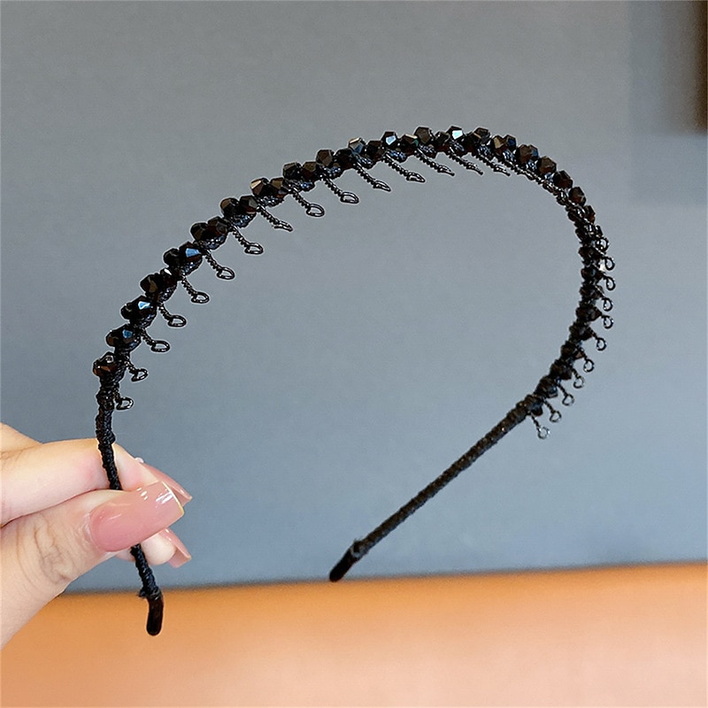 Kids / Toddler Girls' Active / Sweet Daily Solid Color Shiny Metallic Polyester Hair Accessories Silver / Black / Pink Kid onesize4