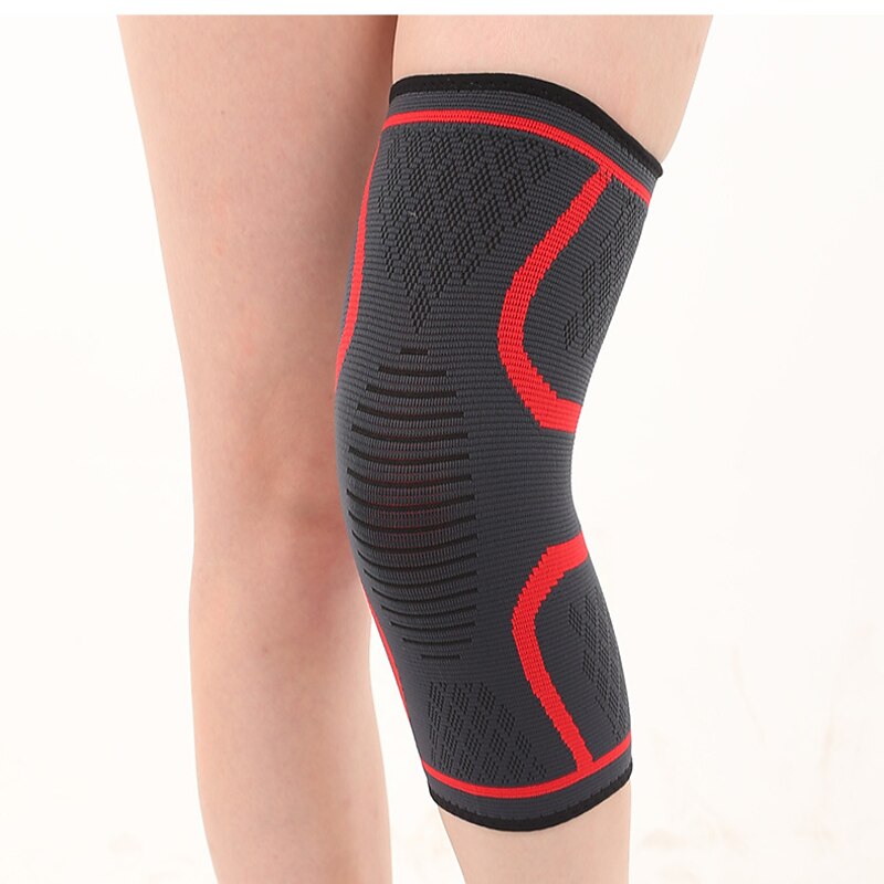 Knitted Nylon Sports Knee Pads For Men And Women Autumn And Winter Badminton Running Fitness Knee Pads Outdoor Climbing Warm Knee Pads2