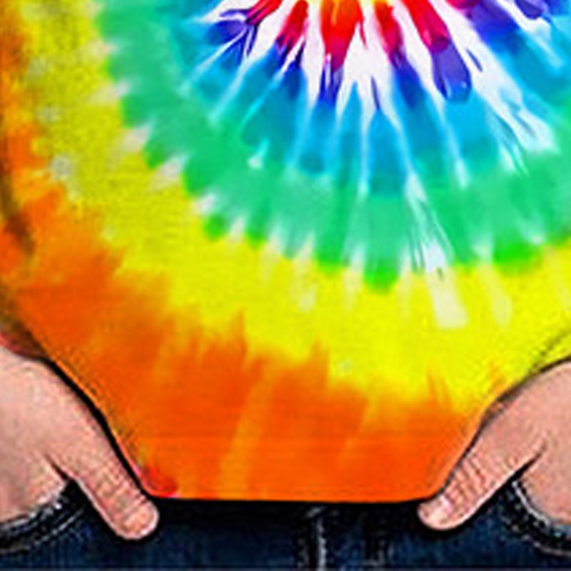 Kids Boys T shirt Tee Graphic Tie Dye Short Sleeve Crewneck Children Top Outdoor 3D Print Sports Fashion Cool Summer Blue 2-13 Years2