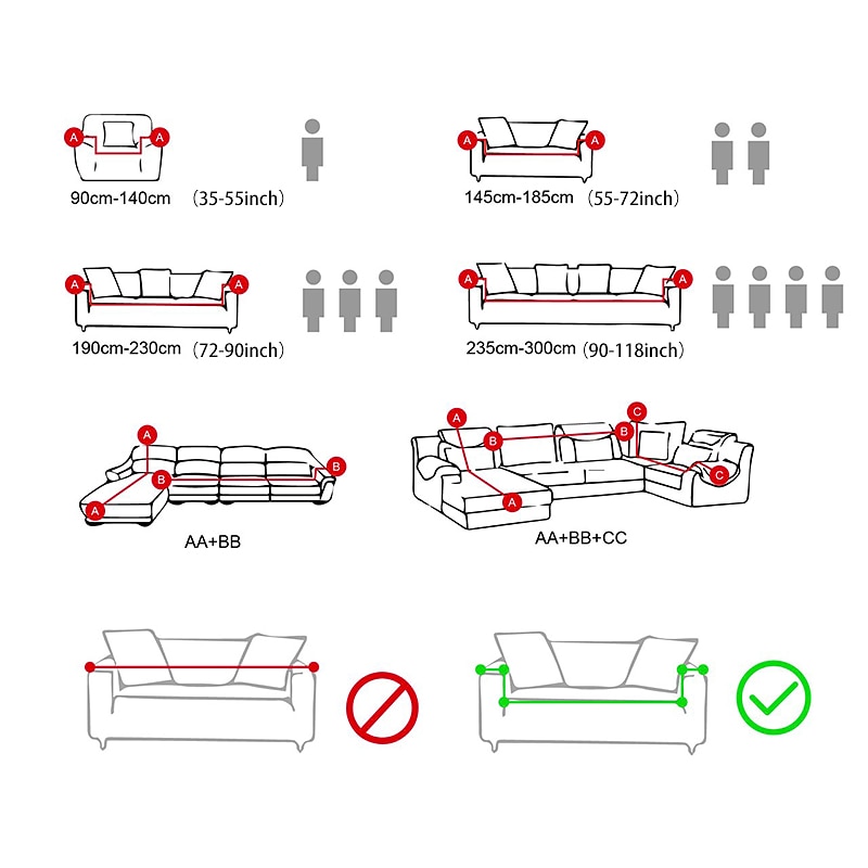 Stretch Couch Covers Burgundy Sectional Sofa Cover For Dogs Pet, Farmhouse Slipcovers For Love Seat, L Shaped,3 Seater, U Shaped, Arm Chair Washable Couch Protector Soft Durable4