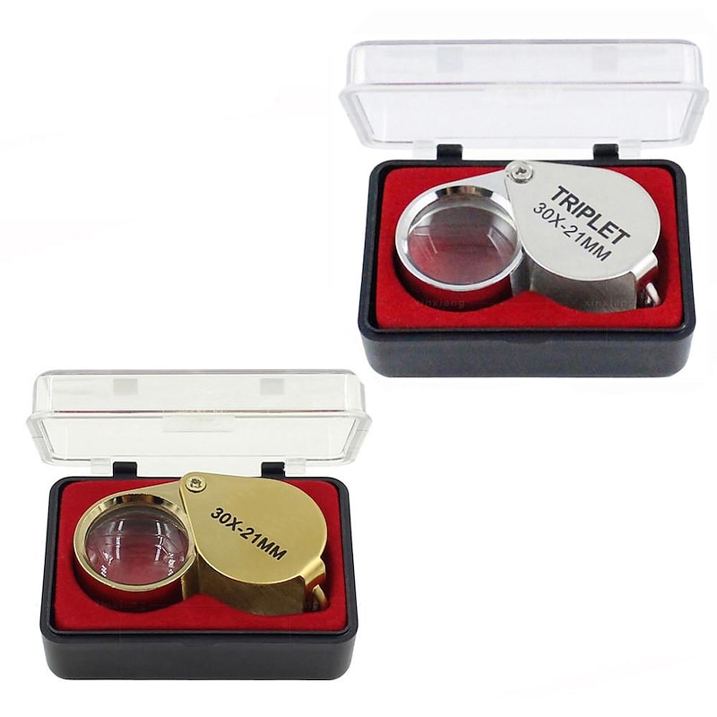 Pocket Jewellers Glass Magnifying Magnifier Jewelry Loupe4
