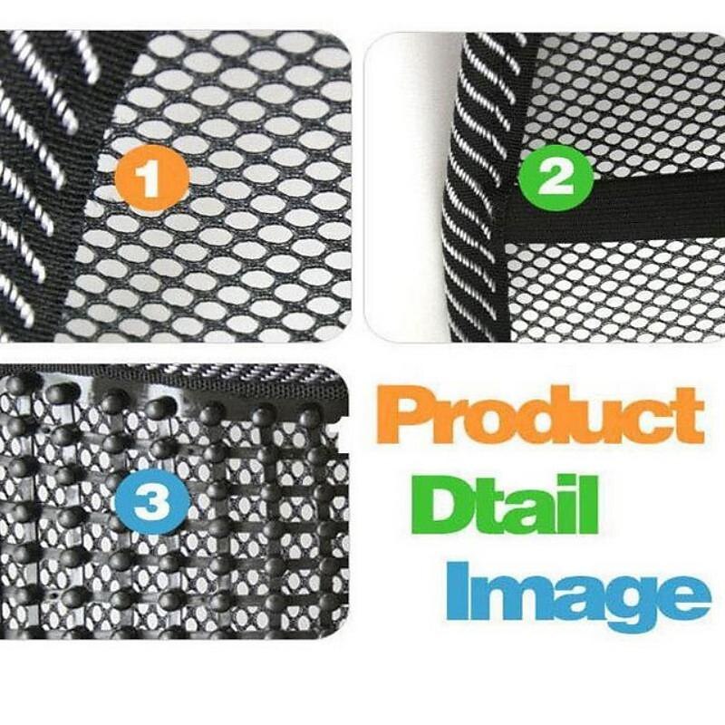 Car Seat Lumbar Support Cushion Summer Breathable Massage Cushion Mesh For Car / Truck / Office / Home3