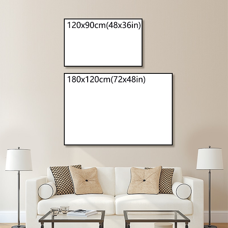 Oil Painting Hand Painted Animals Animals Modern Rolled Canvas Rolled Without Frame2