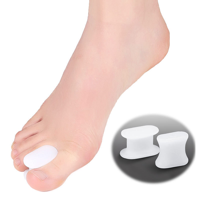 Gel Toe Separators for Overlapping Toes Bunions Big Toe Alignment Corrector and Spacer