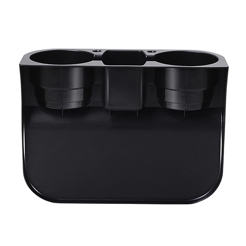 Car Seat Slotted Storage Box Car Water Cup Holder Black Multifunction Seat Gap Storage Bag For Car Seat Gap Filler With Phone Cup Holder Car Interior Crevice Organizers Box2