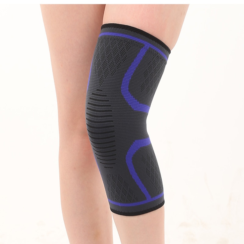 Knitted Nylon Sports Knee Pads For Men And Women Autumn And Winter Badminton Running Fitness Knee Pads Outdoor Climbing Warm Knee Pads 2025 - $13.99