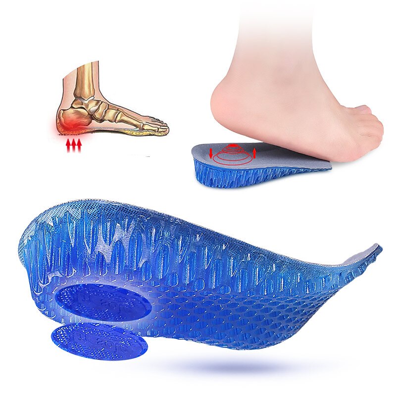 Plantar Fasciitis Heel Cup for Heel Pain Max Shock Absorption Inserts for Knee Back for Women and Men Heel Pain Relief