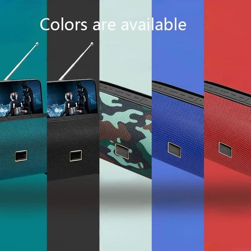 High Power Bluetooth Speaker Stand Wireless Column Outdoor Portable TWS Subwoofer Sport Sound Bar With Phone Holder2