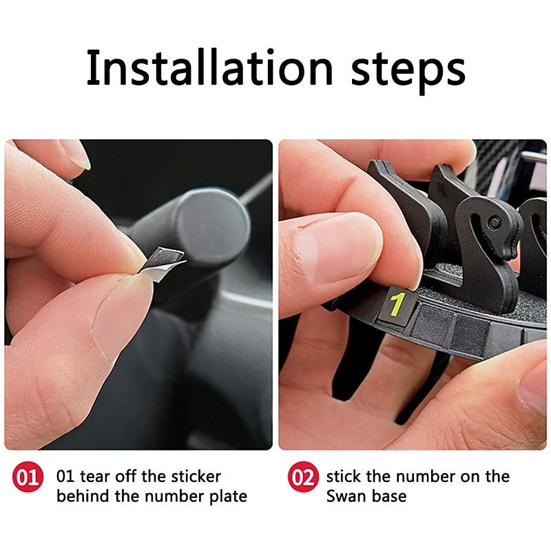 Multi-Functional Car Anti-Slip Mat, Auto Phone Holder Non Slip Sticky Anti Slide Dashboard Phone Mount Silicone Dashboard Car Pad Mat3