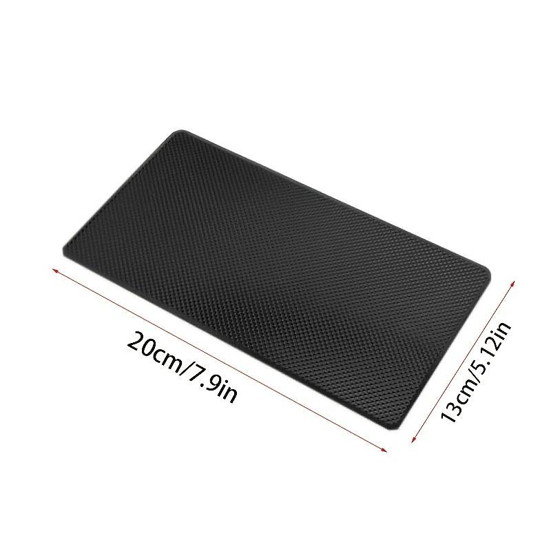 Car Dashboard Non-Slip Sticky Mat Phone Key Holder Non-Slip Mat Magic Anti-Slip Pad Adhesive Mat Car Sticker For BMW Car Accessories (200mm X 130mm)2