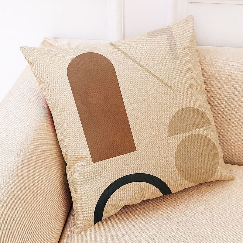 Outdoor Waterproof Pillow Cover Abstract for Patio Garden Sofa Couch Livingroom 1pc2