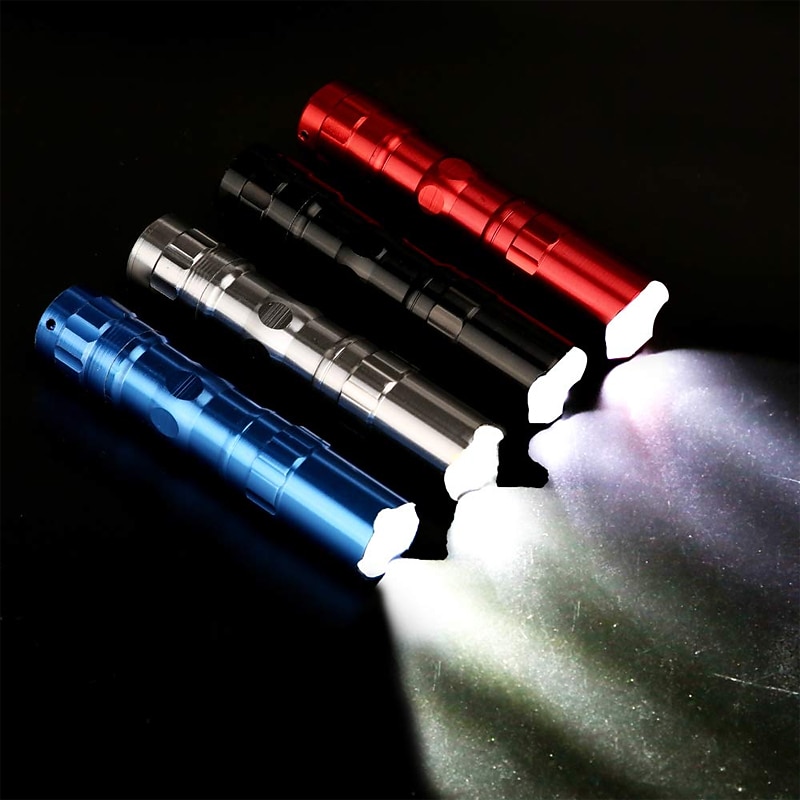 LED Mini Flashlight Portable Waterproof Ultra Bright Flashlight AA Battery Portable Torch For Camping Hiking fishing