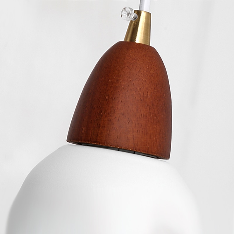 LED Pendant Light Industrial Pendant Light Fixture Swing Arm Hanging Light, Adjustable Dome Ceiling Pendant Light for Dining Room Living Room in Black/White4