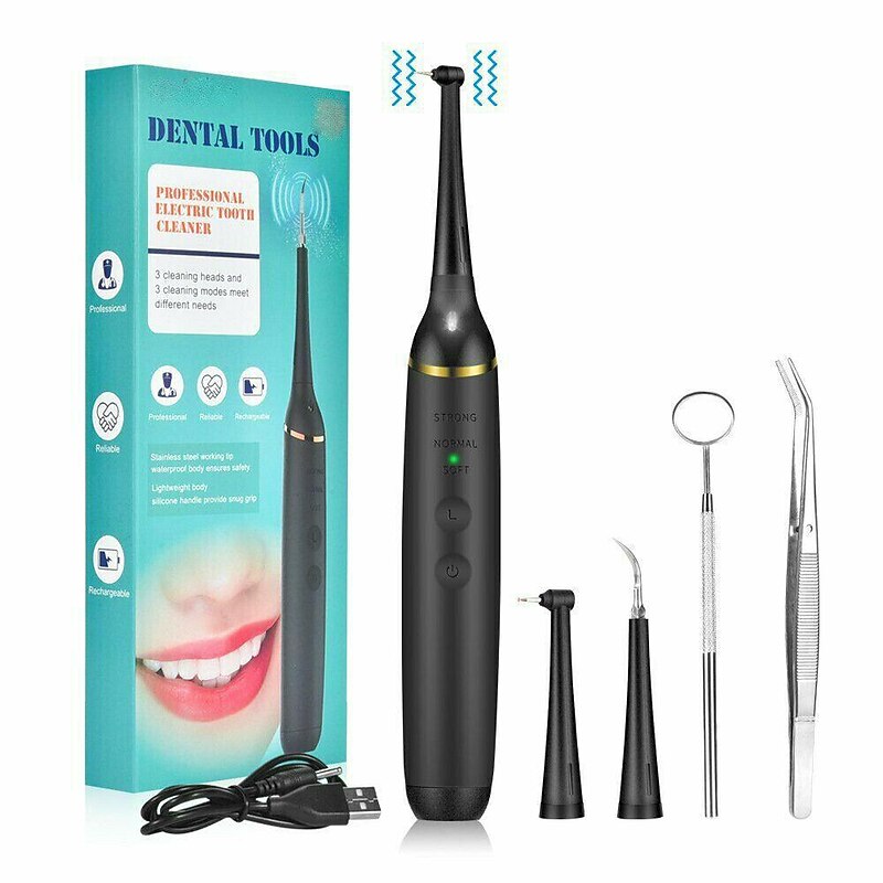 1pc Electric Dental Remover Kit Household Tartar Scraper Tartar Remove3