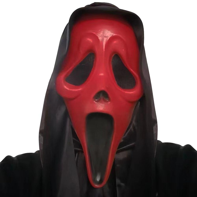 Ghostface Mask Devil Ghost Cosplay Costumes Latex Horror Masks Ghost Face Scream 6 Helmet Creepy Halloween Party Masquerade Props4