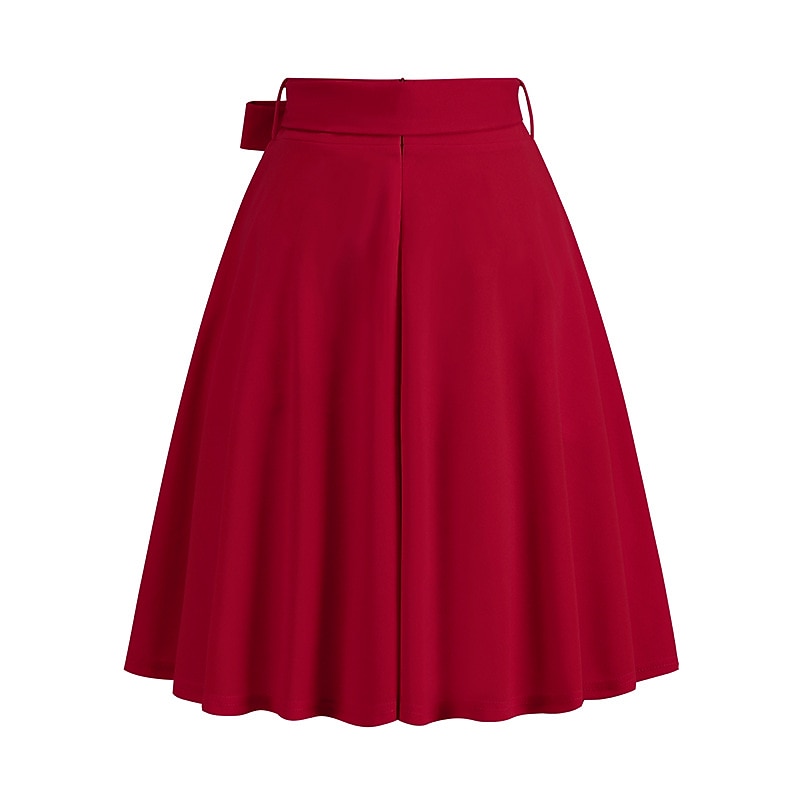 Retro Vintage 1950s Grease Outfits Skirt Party Costume Fancy Dress Women's Party / Evening Bachelorette Party Adults' Skirts3