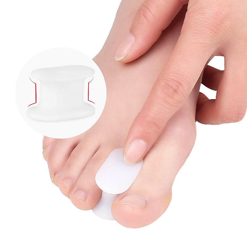 Gel Toe Separators for Overlapping Toes Bunions Big Toe Alignment Corrector and Spacer2
