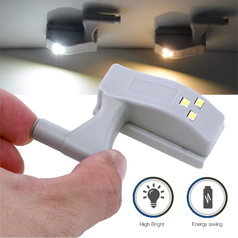 LED Inner Hinge Lamp Under Cabinet Lights Universal Wardrobe Cupboard Sensor Lights for Bedroom Kitchen Closet Night Lamp
