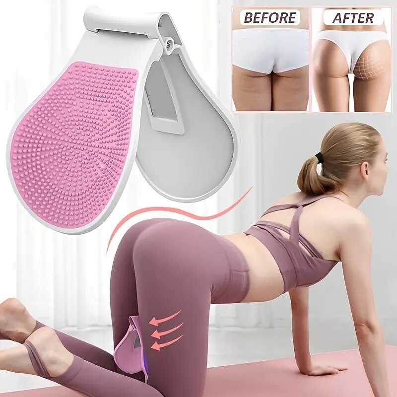 1pc Plastic Butt Trainer (Wear Pants When Using) Pelvic Floor Muscle Correction Exerciser For Inner Thighs Postpartum Rehabilitation Buttocks Legs Home Gym Fitness Equipment