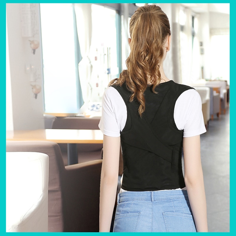 Posture Corrector for Men and Women Back Brace for Posture Adjustable and Comfortable Pain Relief for BackShouldersNeck4