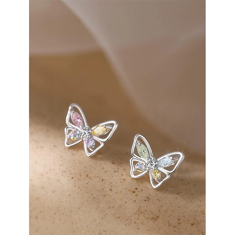 1 Pair Stud Earrings Earrings For Women's Birthday Party Evening Alloy3