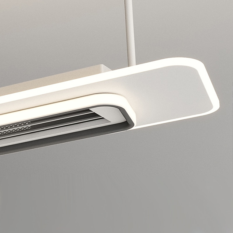 Bladeless Ceiling Fans with Remote Control Flush Mount Low Profile Indoor Ceiling Fan 39" 220-240V4