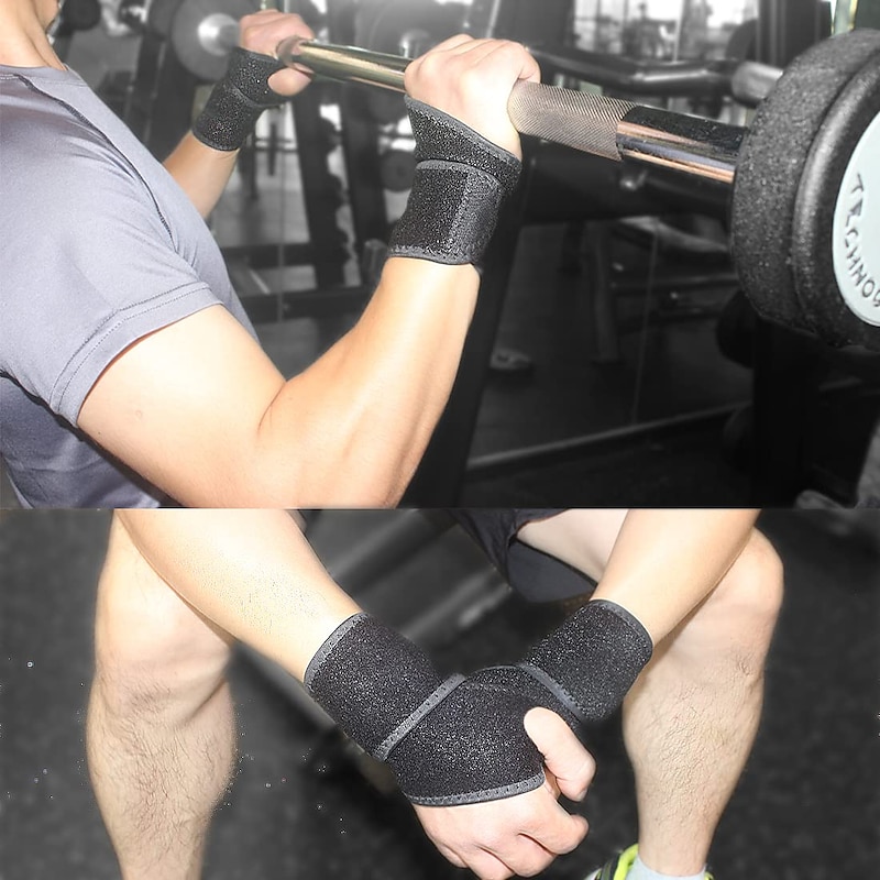 1 Pack Wrist Support Brace/Carpal Tunnel/Wrist Brace/Hand Support Adjustable Wrist Support for Arthritis and Tendinitis Joint Pain Relief (Black)3