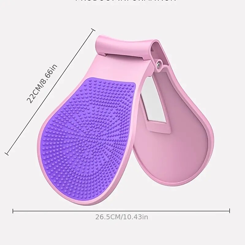 1pc Plastic Butt Trainer (Wear Pants When Using) Pelvic Floor Muscle Correction Exerciser For Inner Thighs Postpartum Rehabilitation Buttocks Legs Home Gym Fitness Equipment4