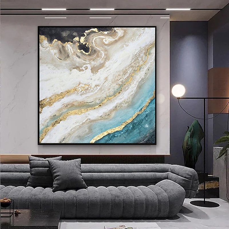 Oil Painting Handmade Hand Painted Wall Art Modern Marble Texture Abstract Home Decoration Decor Rolled Canvas No Frame Unstretched4